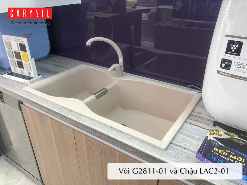 VÒI RỬA BÁT CARYSIL G-2811-01/CORNFLAKES 18 VÒI RỬA BÁT CARYSIL G-2811-01/CORNFLAKES