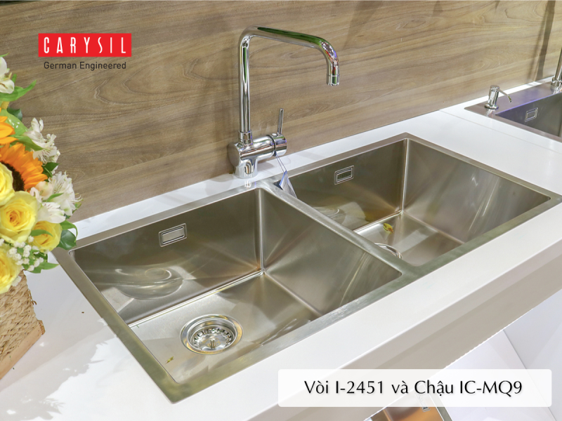 VÒI RỬA BÁT CARYSIL I-2451 24 VÒI RỬA BÁT CARYSIL I-2451