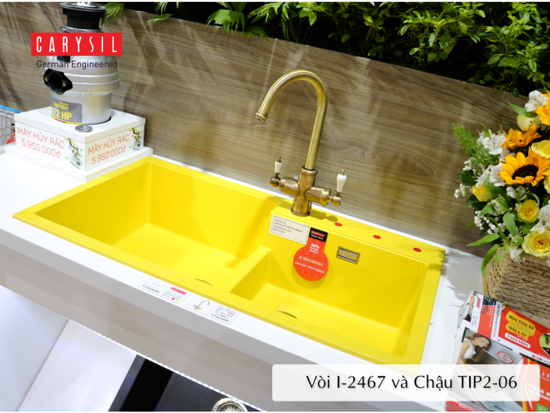 VÒI RỬA BÁT CARYSIL I-2467 15 VÒI RỬA BÁT CARYSIL I-2467