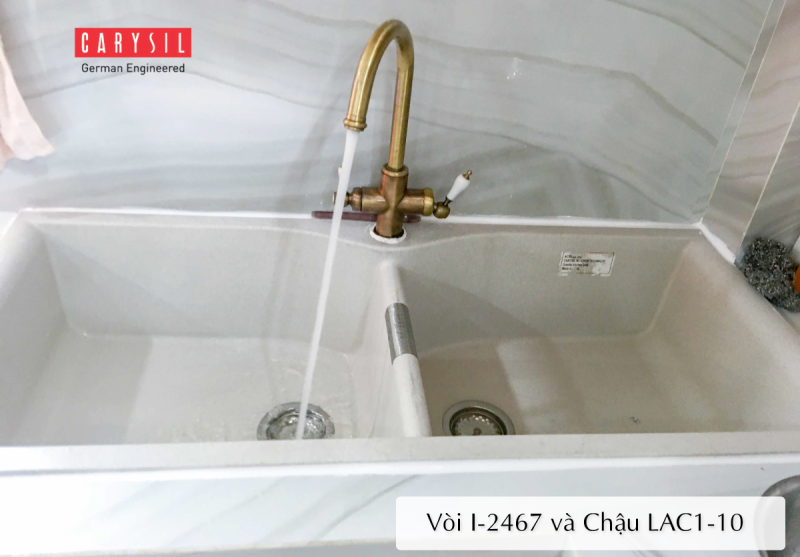 VÒI RỬA BÁT CARYSIL I-2467 13 VÒI RỬA BÁT CARYSIL I-2467