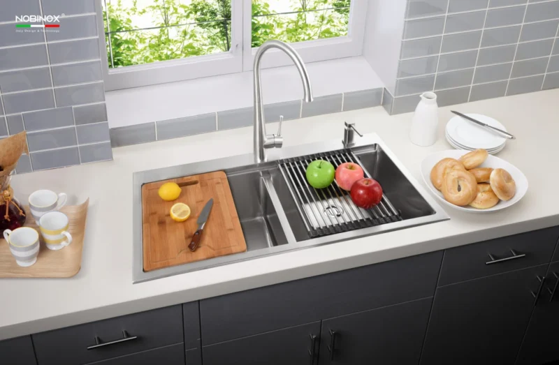 CHẬU RỬA BÁT NOBINOX LIKEN NL785 37 CHẬU RỬA BÁT NOBINOX LIKEN NL785