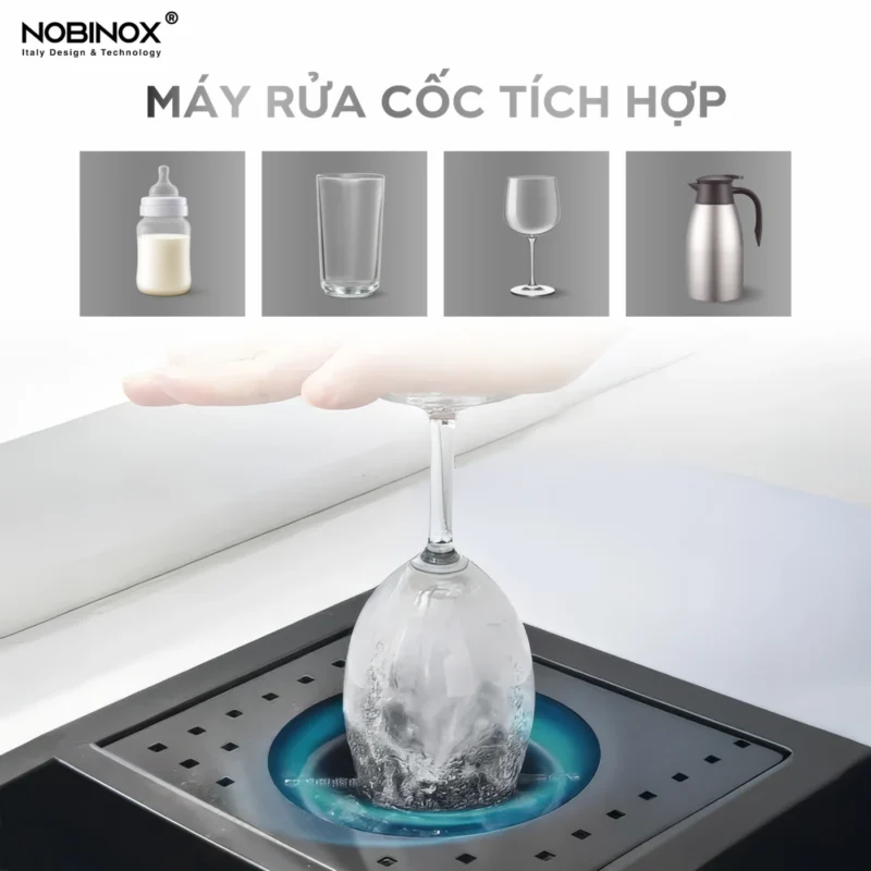 CHẬU RỬA BÁT NOBINOX LUMIA NJ511B 1 CHẬU RỬA BÁT NOBINOX LUMIA NJ511B