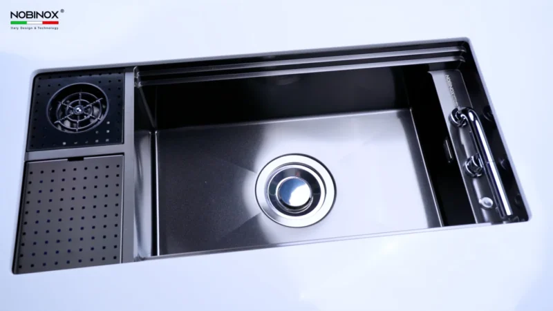 CHẬU RỬA BÁT NOBINOX LUMIA NJ511B 8 CHẬU RỬA BÁT NOBINOX LUMIA NJ511B