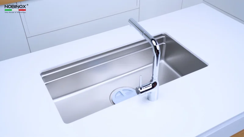 CHẬU RỬA BÁT NOBINOX LIRA NJ566D 2 CHẬU RỬA BÁT NOBINOX LIRA NJ566D