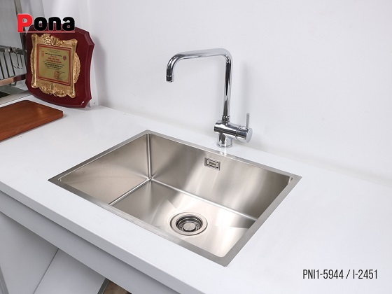 CHẬU RỬA BÁT PONA PNI1-5944/INOX 23 CHẬU RỬA BÁT PONA PNI1-5944/INOX