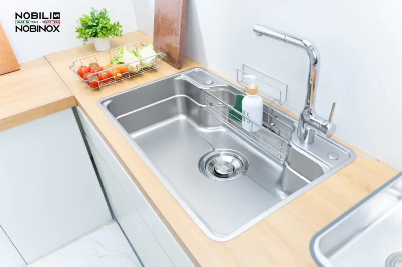 CHẬU RỬA BÁT NOBINOX LIKEN NL792D 1 CHẬU RỬA BÁT NOBINOX LIKEN NL792D