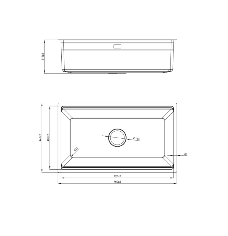 CHẬU RỬA BÁT NOBINOX LIRA NJ562D 45 CHẬU RỬA BÁT NOBINOX LIRA NJ562D