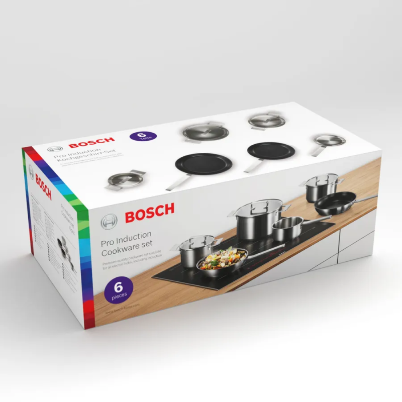 Bộ xoong nồi Bosch HEZ9SE060 15 Bộ xoong nồi Bosch HEZ9SE060