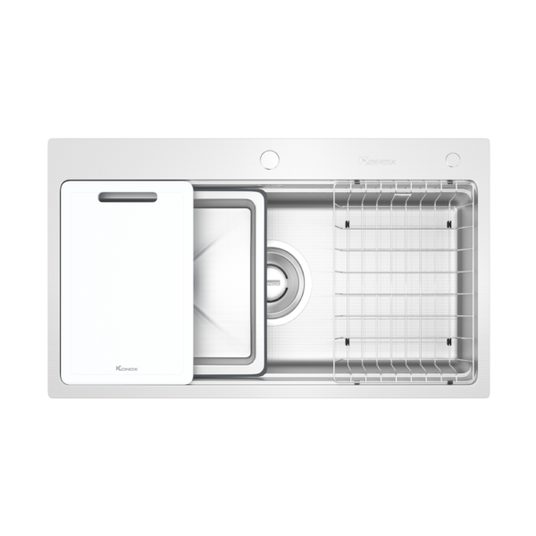 CHẬU RỬA BÁT KONOX KN8751TS DEKOR