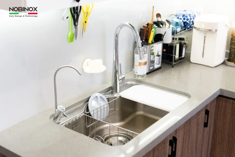 CHẬU RỬA BÁT NOBINOX ROSA NN975D 67 CHẬU RỬA BÁT NOBINOX ROSA NN975D
