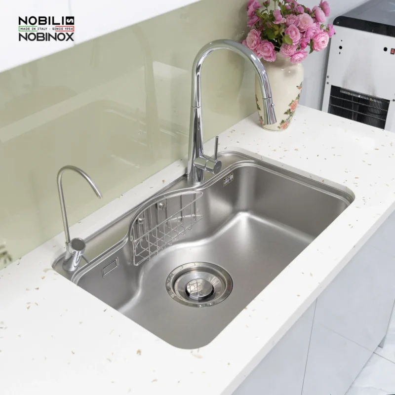 CHẬU RỬA BÁT NOBINOX ROSA NN975D 23 CHẬU RỬA BÁT NOBINOX ROSA NN975D