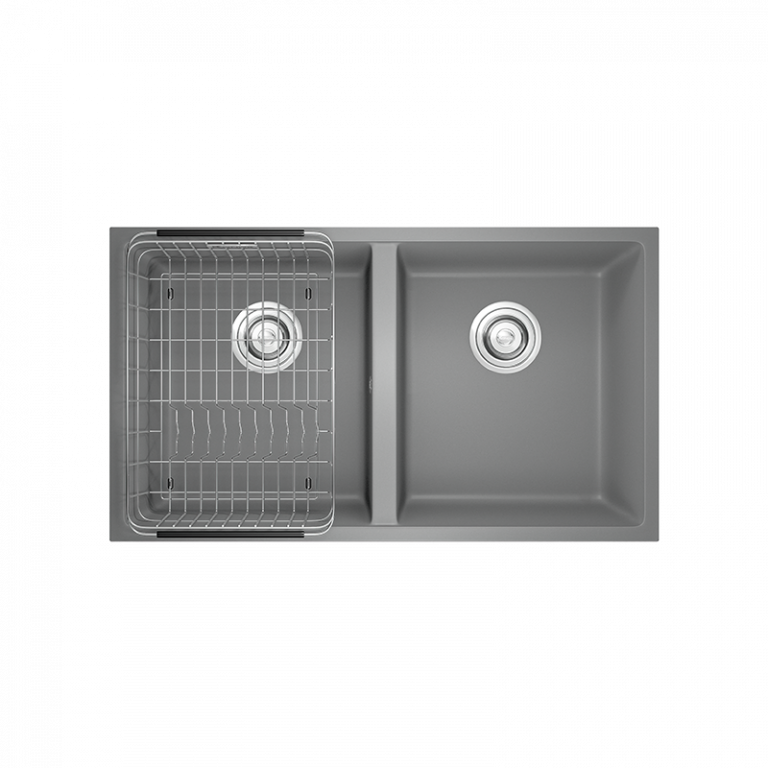 CHẬU RỬA BÁT KONOX GRANITE SINK VELOCI 760D GREY