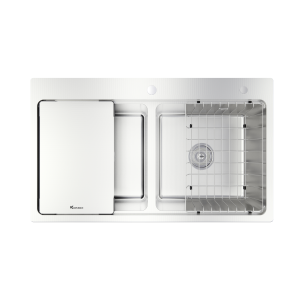 CHẬU RỬA BÁT KONOX KN8651TD DEKOR