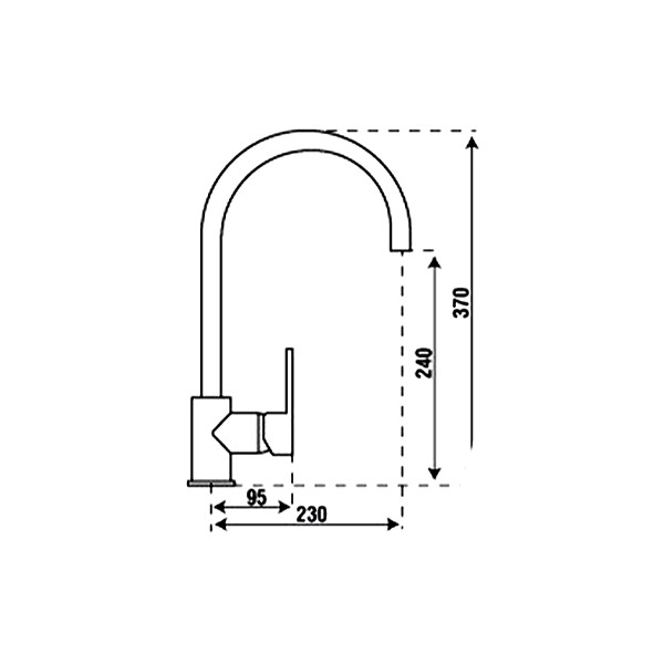 VÒI RỬA BÁT PONA PNK2-2322 19 VÒI RỬA BÁT PONA PNK2-2322