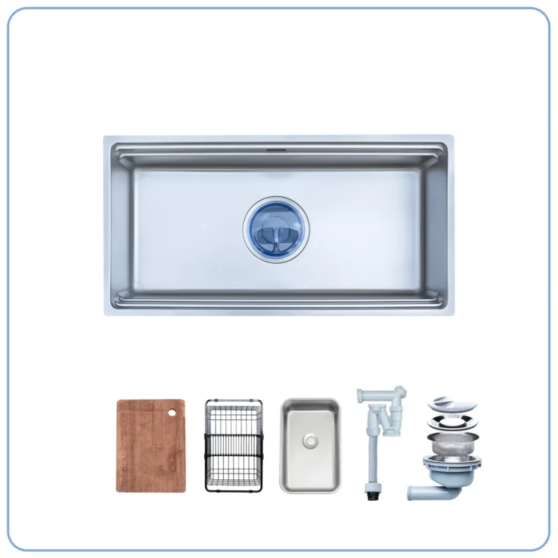 CHẬU RỬA BÁT NOBINOX LIRA NJ566D 17 CHẬU RỬA BÁT NOBINOX LIRA NJ566D