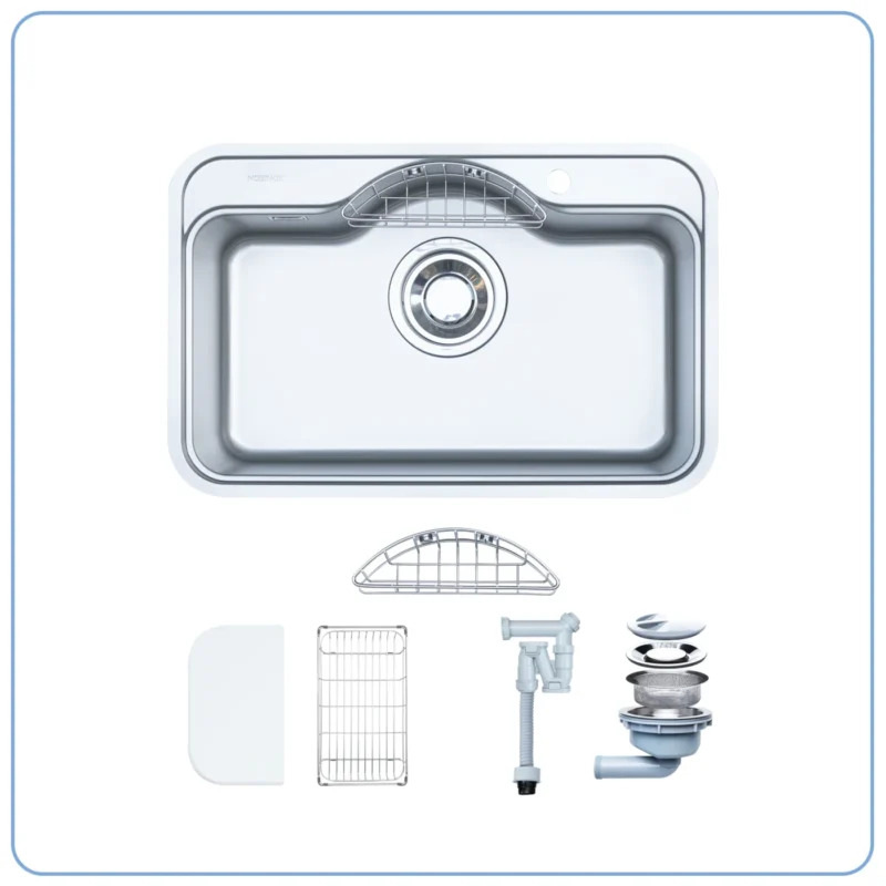 CHẬU RỬA BÁT NOBINOX ROSA NN975D 62 CHẬU RỬA BÁT NOBINOX ROSA NN975D