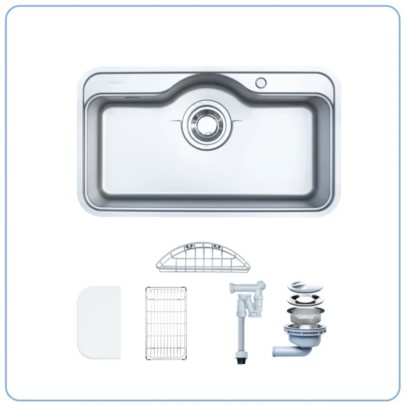 CHẬU RỬA BÁT NOBINOX ROSA NN995D 39 CHẬU RỬA BÁT NOBINOX ROSA NN995D