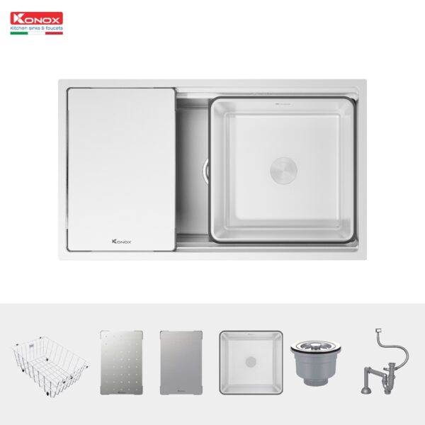 CHẬU RỬA BÁT KONOX KN7644SU DEKOR 2 CHẬU RỬA BÁT KONOX KN7644SU DEKOR