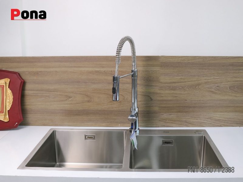 CHẬU RỬA BÁT PONA PNI1-8650/INOX 22 CHẬU RỬA BÁT PONA PNI1-8650/INOX