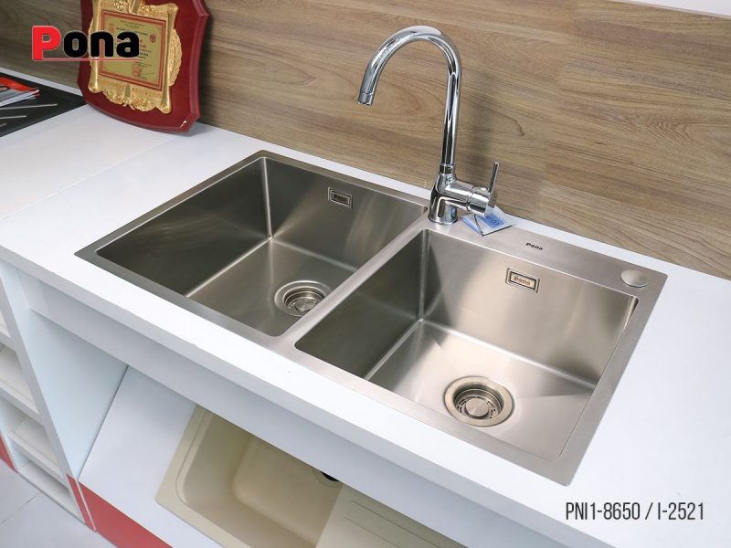CHẬU RỬA BÁT PONA PNI1-8650/INOX 21 CHẬU RỬA BÁT PONA PNI1-8650/INOX
