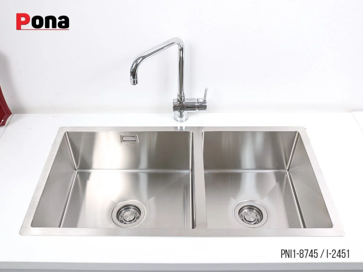 CHẬU RỬA BÁT PONA PNI1-8745/INOX 36 CHẬU RỬA BÁT PONA PNI1-8745/INOX