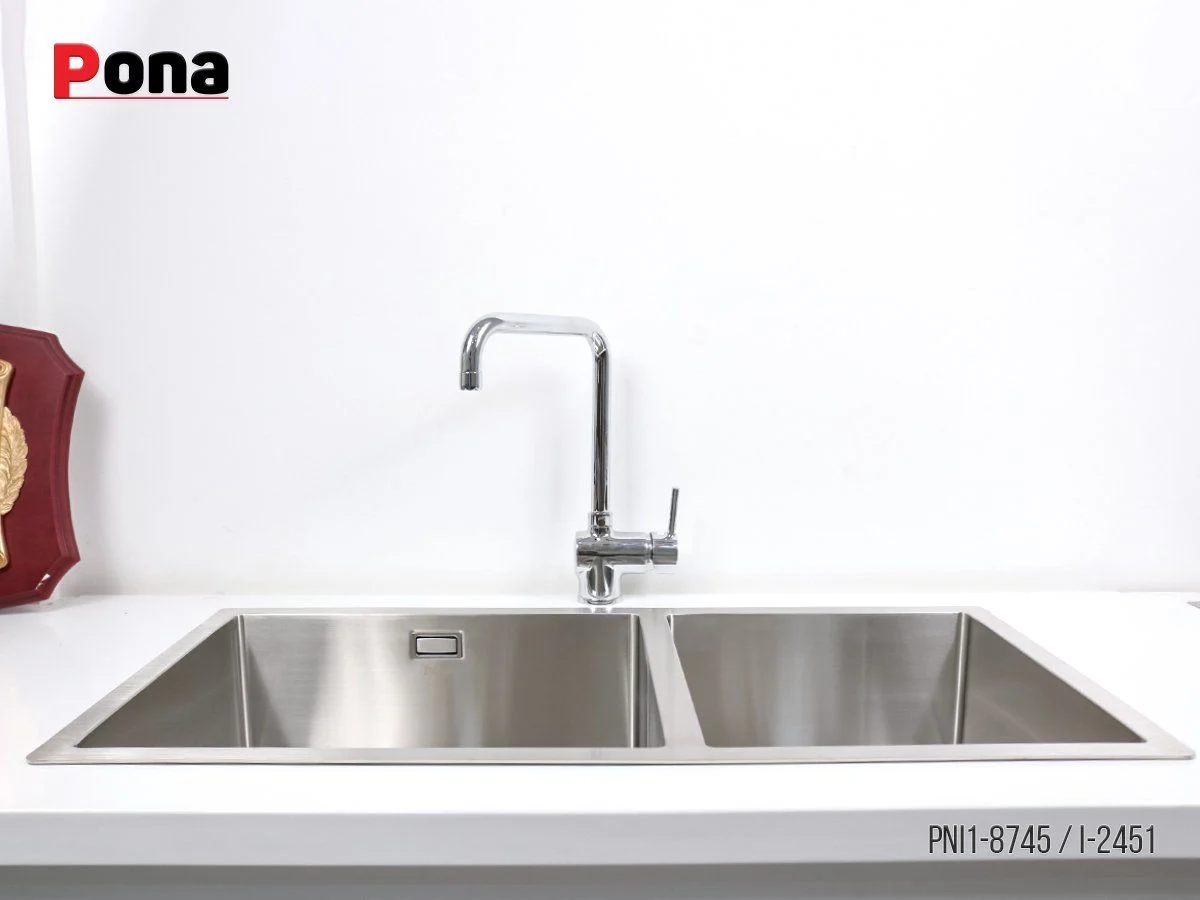 CHẬU RỬA BÁT PONA PNI1-8745/INOX 39 CHẬU RỬA BÁT PONA PNI1-8745/INOX