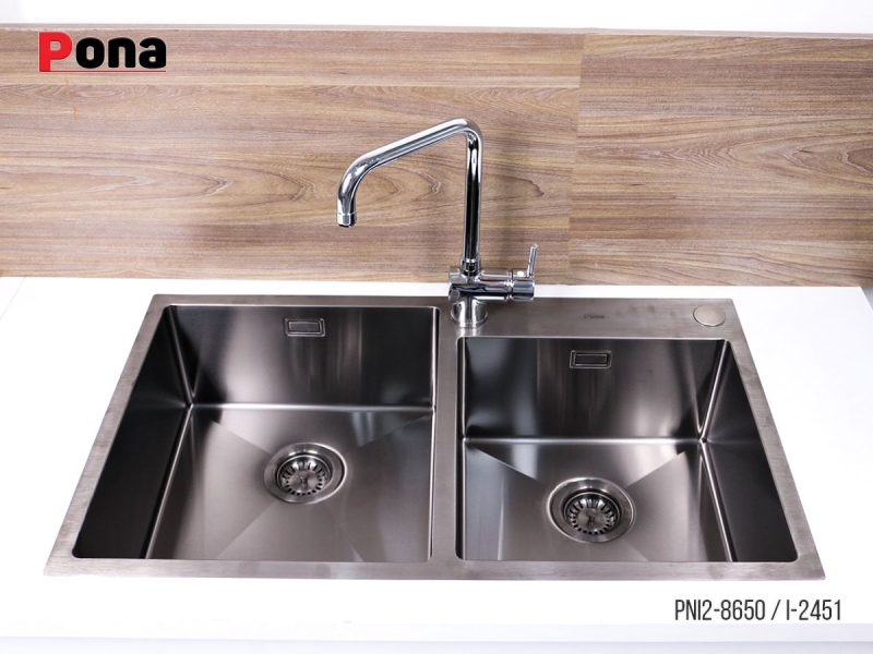 CHẬU RỬA BÁT PONA PNI2-8650/BLACK 22 CHẬU RỬA BÁT PONA PNI2-8650/BLACK