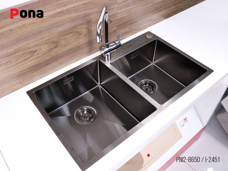 CHẬU RỬA BÁT PONA PNI2-8650/BLACK 21 CHẬU RỬA BÁT PONA PNI2-8650/BLACK