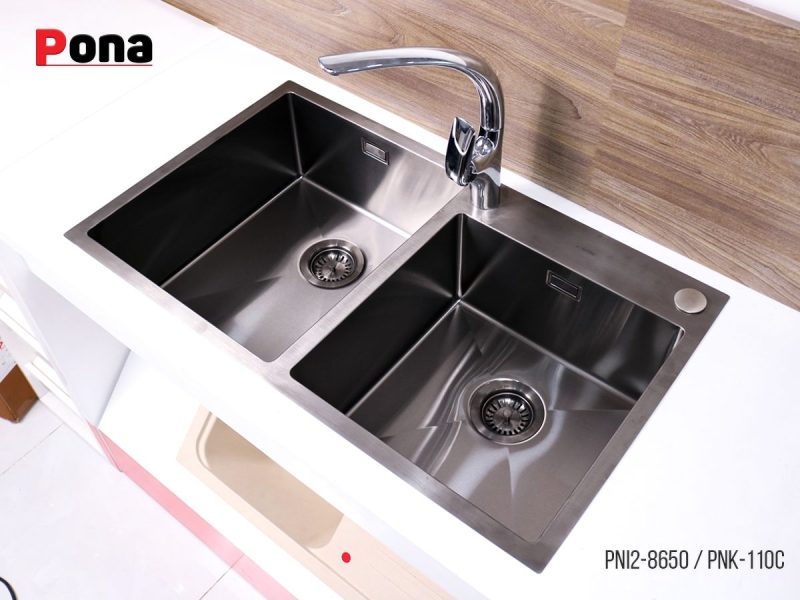 CHẬU RỬA BÁT PONA PNI2-8650/BLACK 24 CHẬU RỬA BÁT PONA PNI2-8650/BLACK