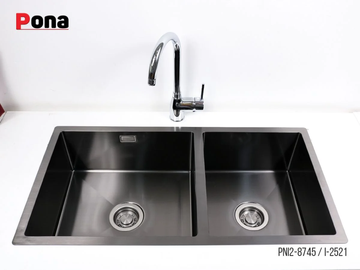 CHẬU RỬA BÁT PONA PNI2-8745/BLACK 22 CHẬU RỬA BÁT PONA PNI2-8745/BLACK