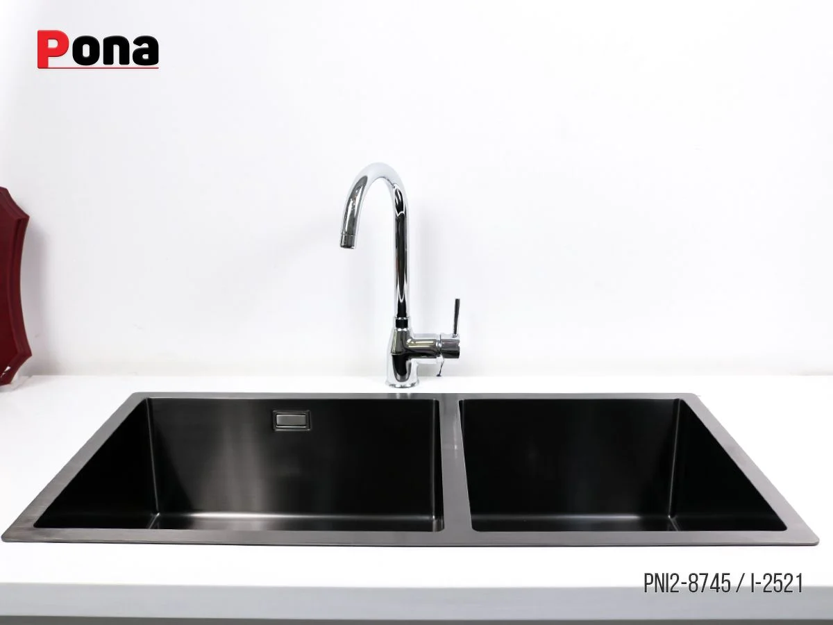 CHẬU RỬA BÁT PONA PNI2-8745/BLACK 24 CHẬU RỬA BÁT PONA PNI2-8745/BLACK