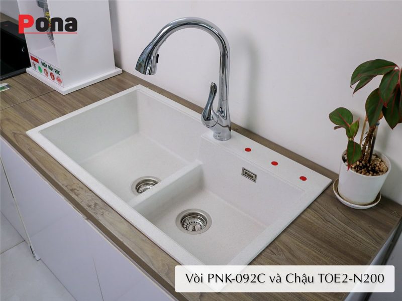 VÒI RỬA BÁT PONA PNK-092C 19 VÒI RỬA BÁT PONA PNK-092C