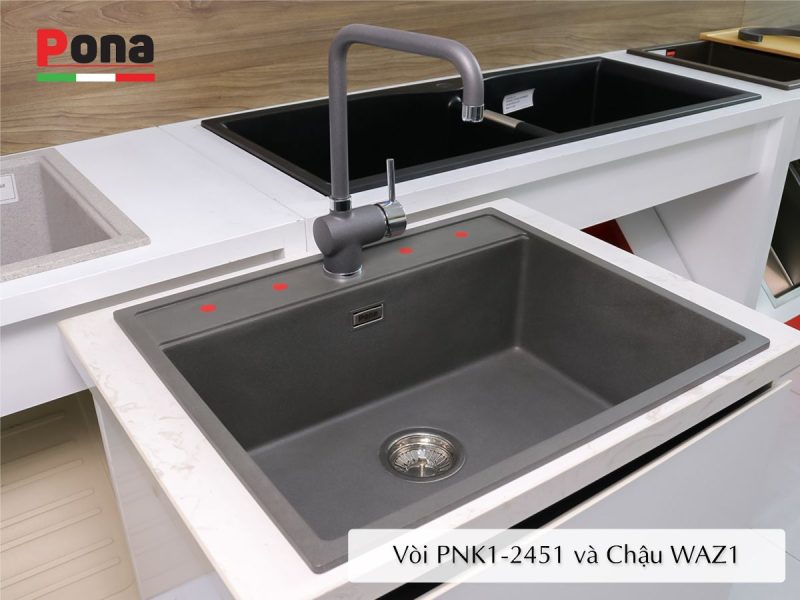 VÒI RỬA BÁT PONA PNK1-2451 20 VÒI RỬA BÁT PONA PNK1-2451