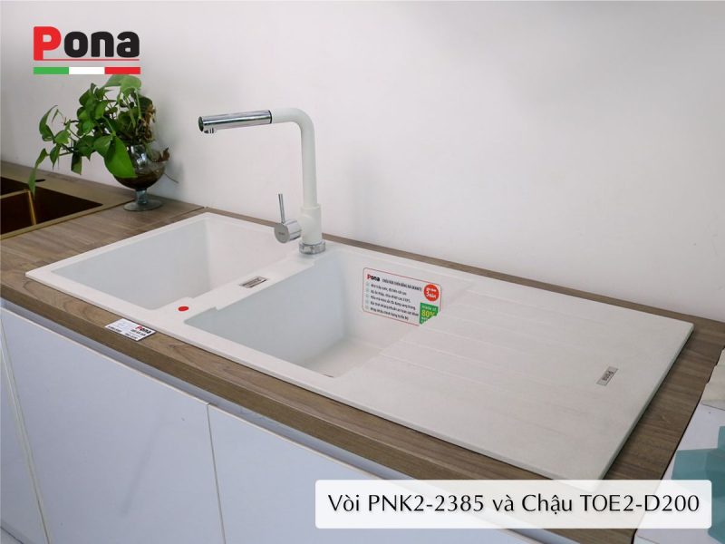 VÒI RỬA BÁT PONA PNK2-2385 20 VÒI RỬA BÁT PONA PNK2-2385