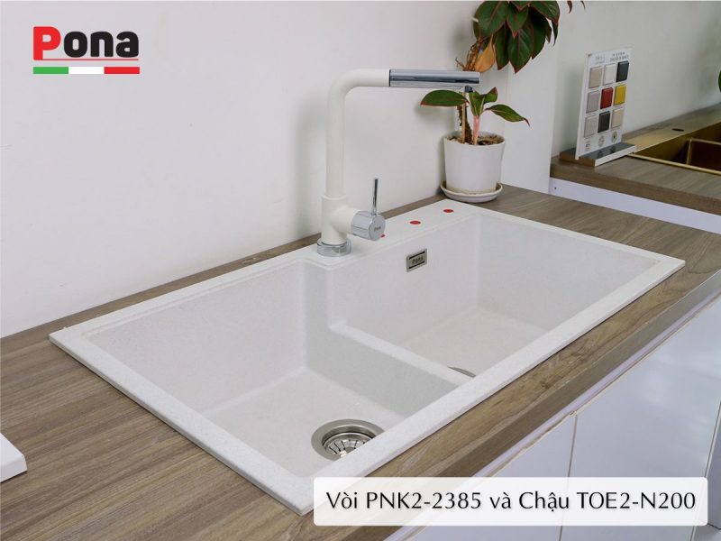 VÒI RỬA BÁT PONA PNK2-2385 19 VÒI RỬA BÁT PONA PNK2-2385