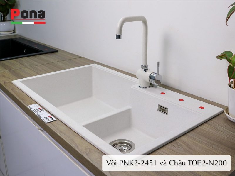 VÒI RỬA BÁT PONA PNK2-2451 21 VÒI RỬA BÁT PONA PNK2-2451