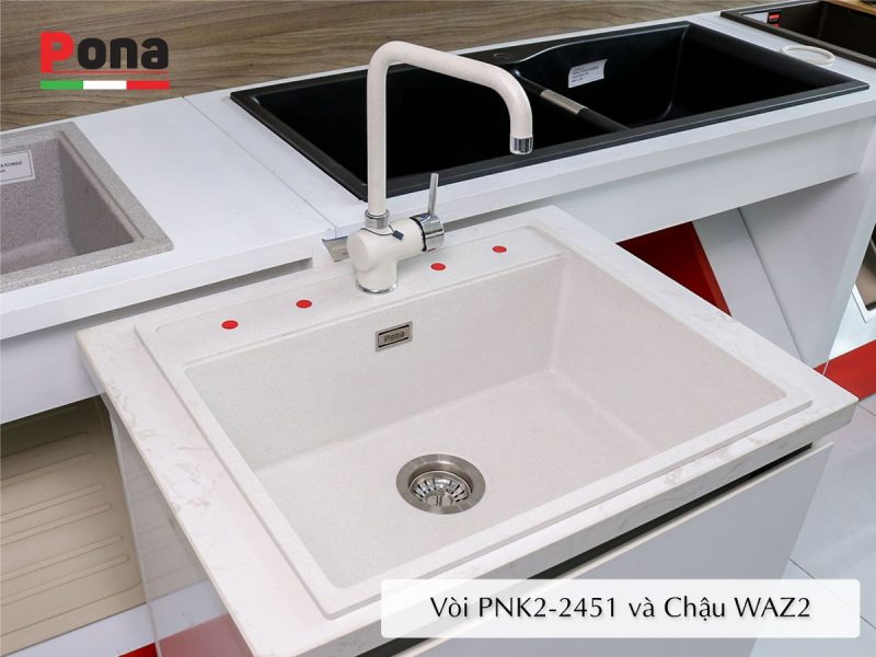 VÒI RỬA BÁT PONA PNK2-2451 20 VÒI RỬA BÁT PONA PNK2-2451
