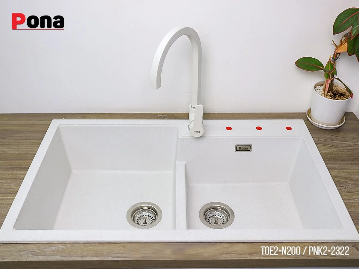 CHẬU RỬA BÁT PONA TOE2-N200/BIANCA 23 CHẬU RỬA BÁT PONA TOE2-N200/BIANCA