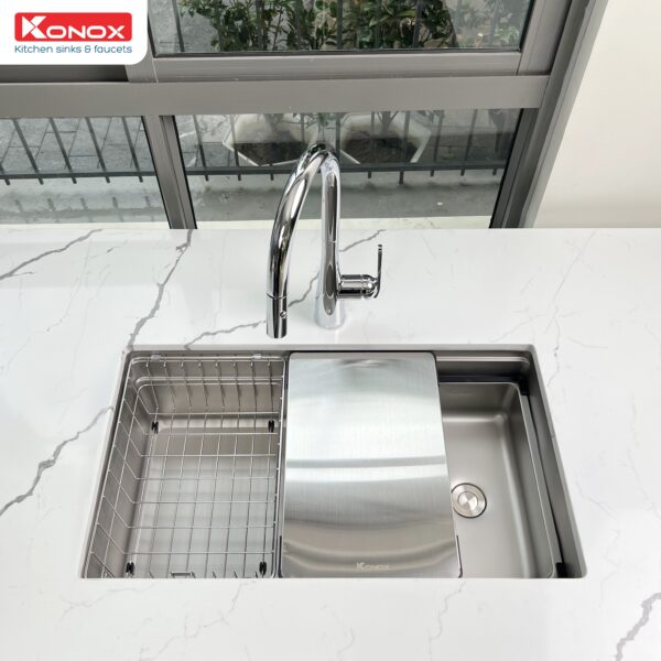 CHẬU RỬA BÁT KONOX KN7644SU DEKOR 33 CHẬU RỬA BÁT KONOX KN7644SU DEKOR