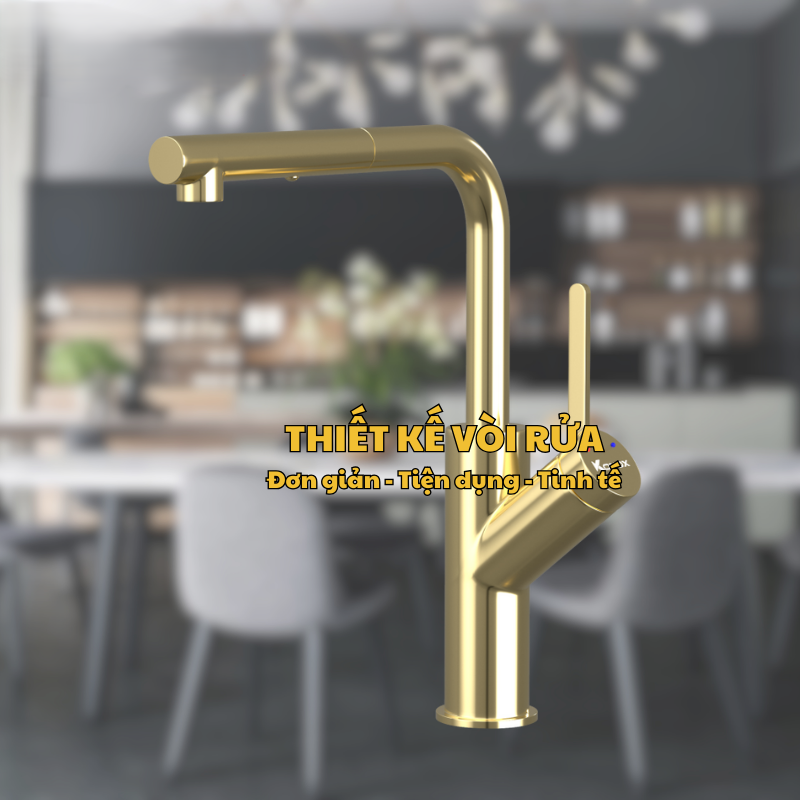 VÒI RỬA BÁT KONOX ARTAN GOLD 15 VÒI RỬA BÁT KONOX ARTAN GOLD