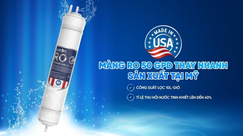 MÁY LỌC NƯỚC KAROFI ERO108 23 MÁY LỌC NƯỚC KAROFI ERO108