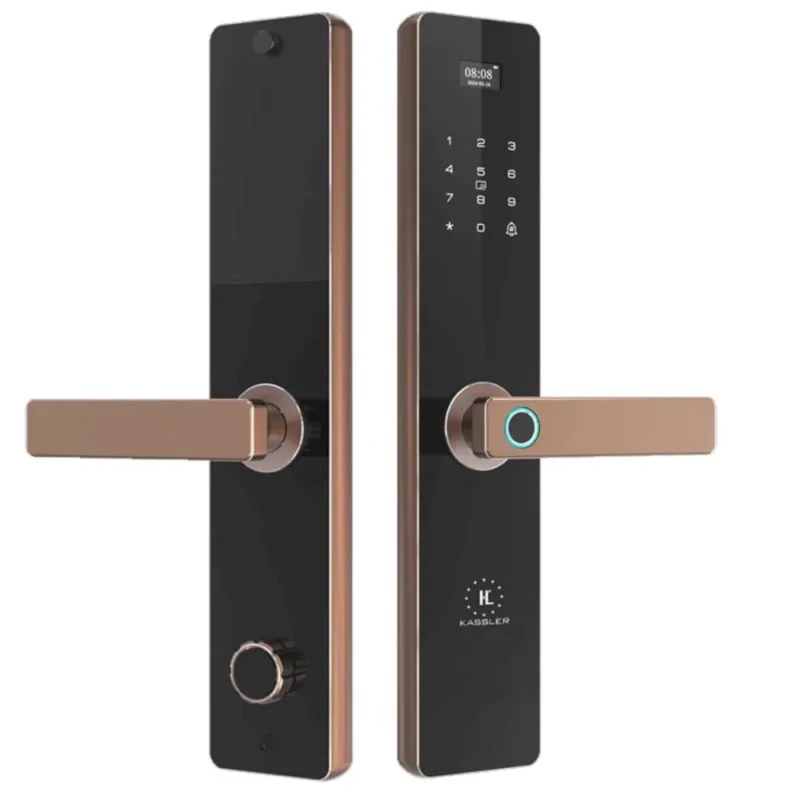 KHOÁ VÂN TAY KASSLER KL-608 CNC COPPER APP