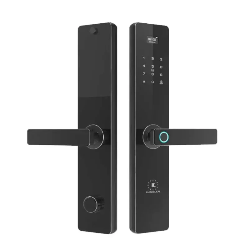 KHOÁ VÂN TAY KASSLER KL-608 CNC BLACK APP