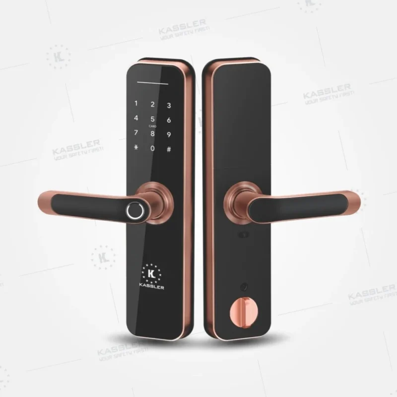 KHOÁ VÂN TAY KASSLER KL-668 RED BRONZE APP-REMOTE