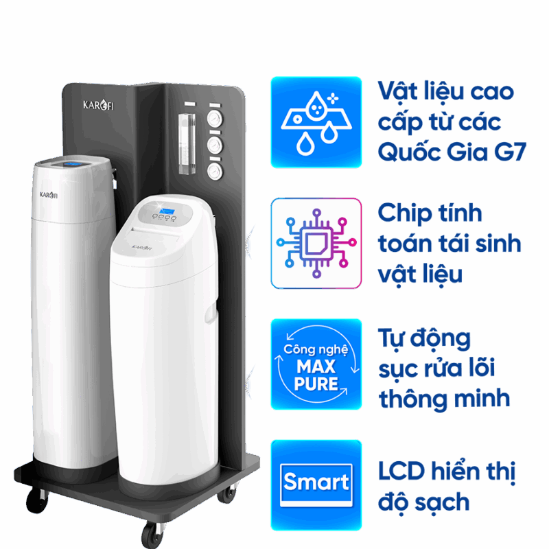 LỌC TỔNG TRUNG TÂM CAO CẤP KAROFI WHF-E666