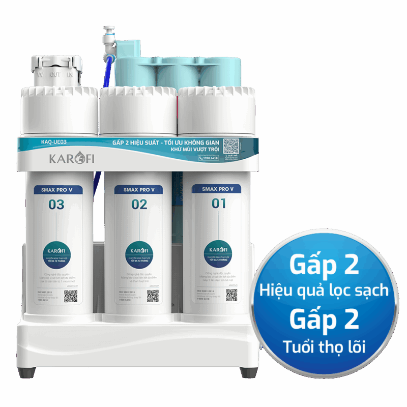 MÁY LỌC NƯỚC RO KAROFI KAQ-UE03