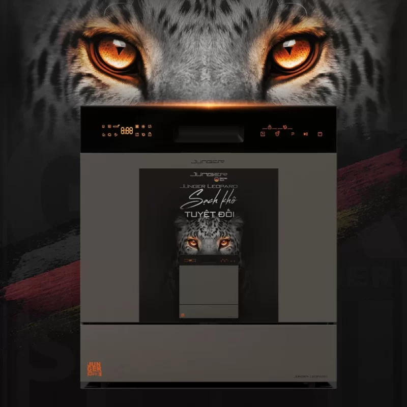 MÁY RỬA BÁT JUNGER LEOPARD DWJ-133-MS