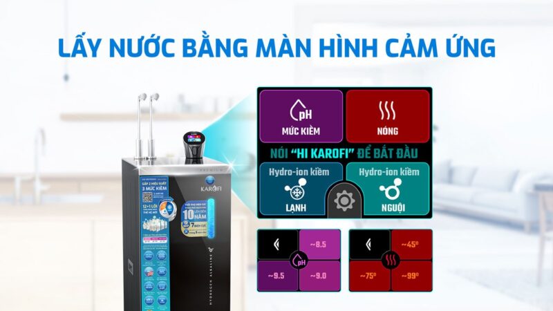 MÁY LỌC NƯỚC NÓNG LẠNH KAROFI S88 PROMAX 11 MÁY LỌC NƯỚC NÓNG LẠNH KAROFI S88 PROMAX