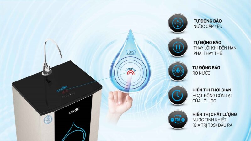 MÁY LỌC NƯỚC KAROFI K9IQ-2 PLUS 17 MÁY LỌC NƯỚC KAROFI K9IQ-2 PLUS