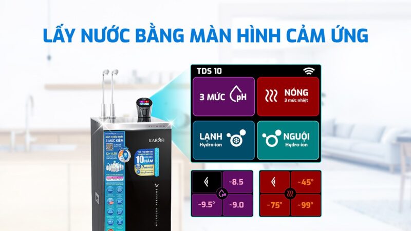 MÁY LỌC NƯỚC KAROFI KAE-S88 PROMAX 10 MÁY LỌC NƯỚC KAROFI KAE-S88 PROMAX